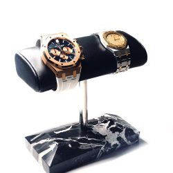 Marble Leather Watch Stand